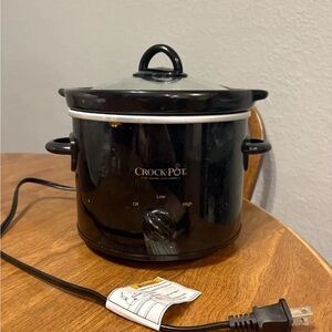 Crock-Pot Black Slow Cooker